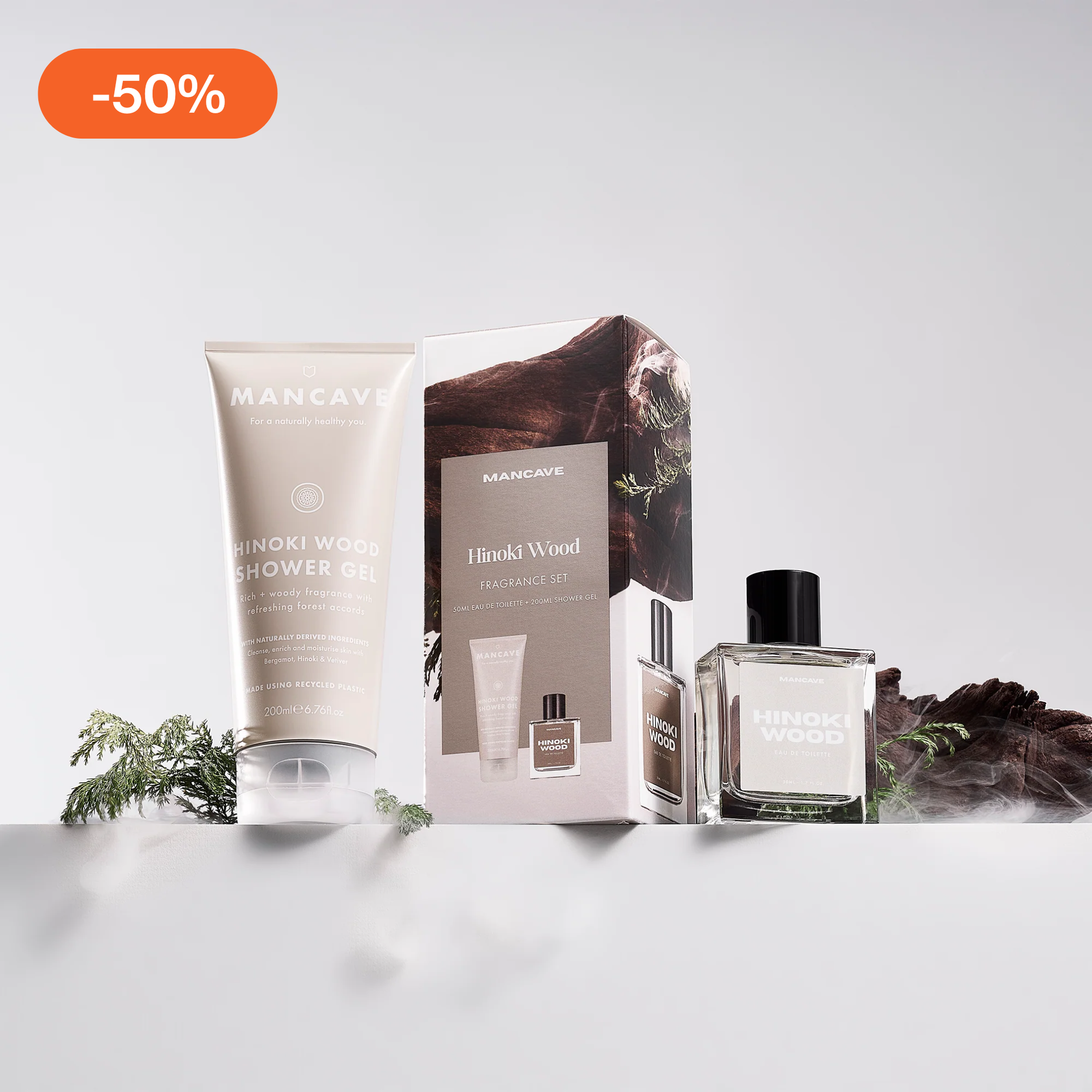 Hinoki Wood Fragrance Duo