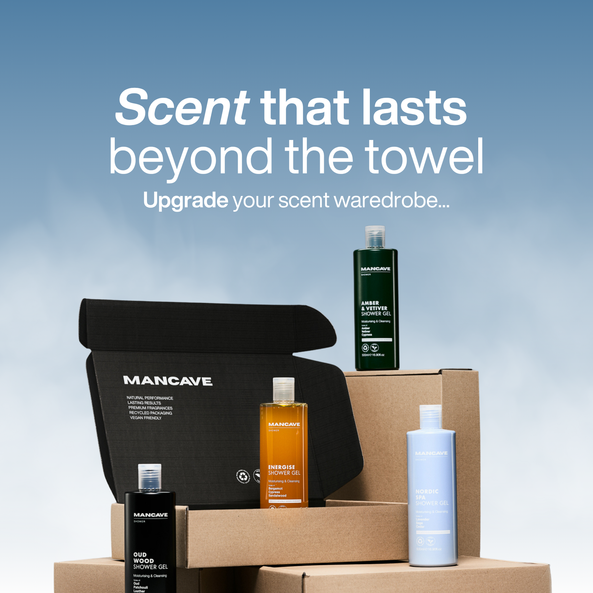 Die OG Scents Duschkollektion