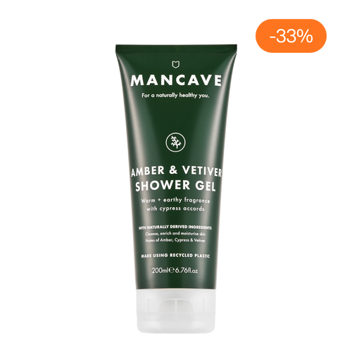 Amber & Vetiver Shower Gel 200ml