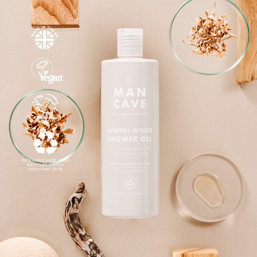 Hinoki-Holz-Duschgel 500 ml 